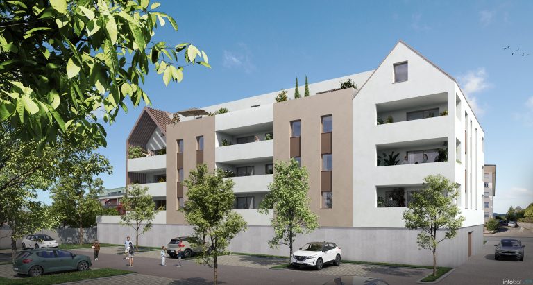 3 Pièces lot 301 – Résidence Fleurs de Ville – Colmar